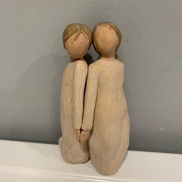From the Willow Tree collection this is the “Two Alike” collection. Sz 5.5” - Picture 7 of 8